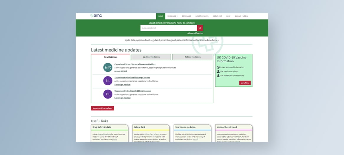 Datapharm EMC Future Processing